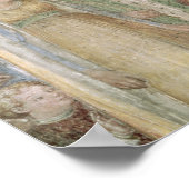 Königin Theodolinda und Papst Gregory der Große Poster (Ecke)