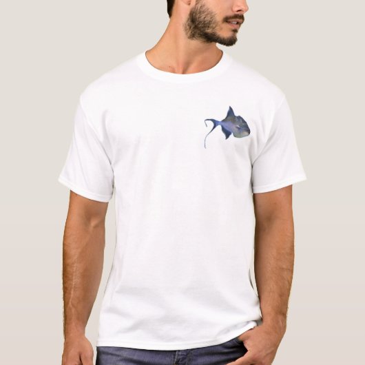 Königin Triggerfish T-Shirt (Vorderseite)