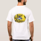 Königin Triggerfish T-Shirt (Rückseite)