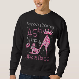 Königin tritt in meinen 49. Geburtstag ein wie ein Sweatshirt
