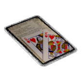 Königin und Königin von Herz-Genesis-Bibelangebot Magnet (Rechte Seite)