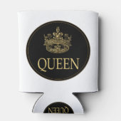 Königin- und KronEmblem Dosenkühler (Rückseite)