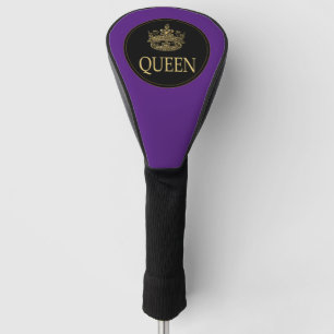 Königin- und KronEmblem Golf Headcover