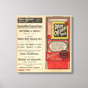 Königin und sichelförmiger Weg 2 Leinwanddruck