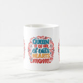 Königin unserer Herzen Mama Morphing Tasse (Mittel)