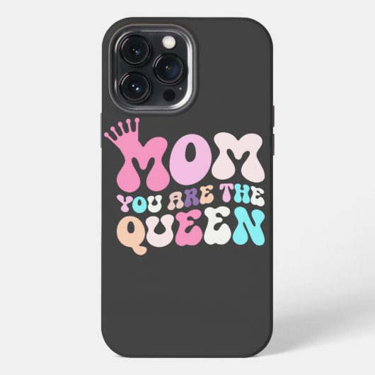 Königin unseres Herzens, Geschenk der Mutter, Mutt iPhone Hülle (Rückseite)