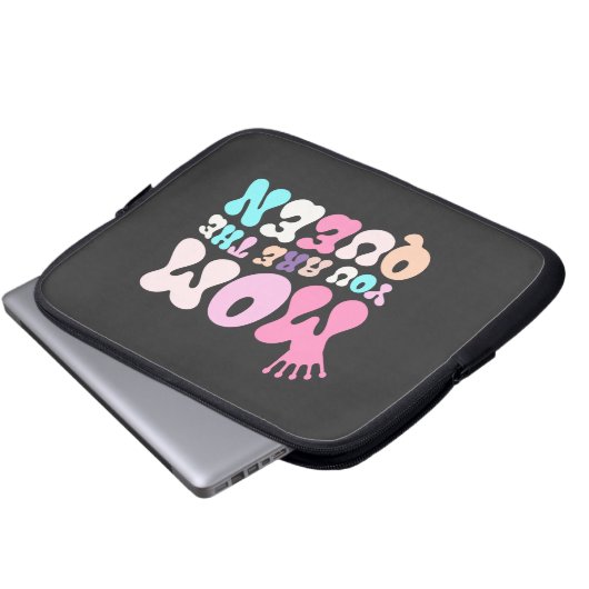 Königin unseres Herzens, Geschenk der Mutter, Mutt Laptopschutzhülle (Vorne Knopf)