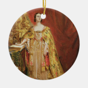 Königin Victoria (1819-1901) die Krönung O nehme Keramikornament