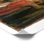 Königin Victoria (1819-1901) Einnahme der Krönung  Poster (Ecke)