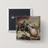 Königin Victoria (1819-1901) und Prinz Albert Button (Vorne & Hinten)