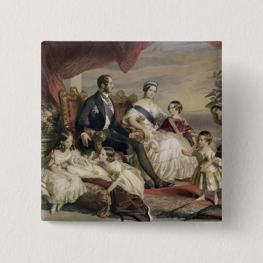 Königin Victoria (1819-1901) und Prinz Albert Button (Vorderseite)
