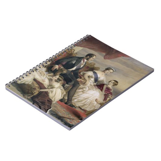 Königin Victoria (1819-1901) und Prinz Albert Notizblock (Linke Seite)