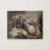 Königin Victoria (1819-1901) und Prinz Albert Puzzle (Horizontal)