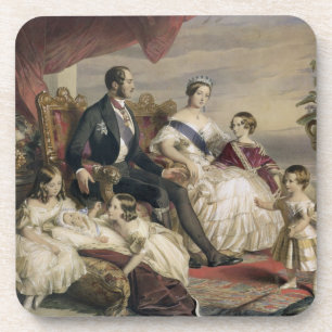 Königin Victoria (1819-1901) und Prinz Albert Untersetzer