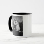 Königin Victoria als Säugling mit ihrer Mutter Tasse (Vorderseite Links)