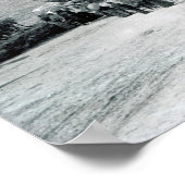 Königin Victoria an der französischen Küste Poster (Ecke)