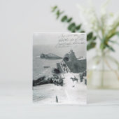 Königin Victoria an der französischen Küste Postkarte (Stehend Vorderseite)