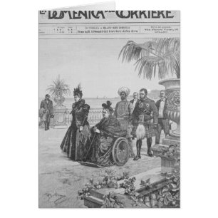 Königin Victoria auf dem italienischen Riviera