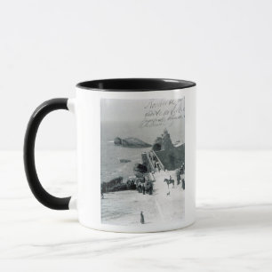 Königin Victoria auf der französischen Küste Tasse