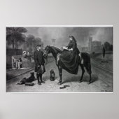 Königin Victoria bei Osborne Poster (Vorne)