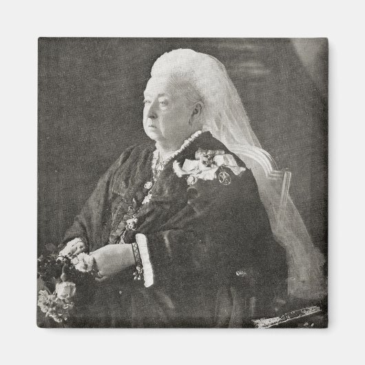 Königin Victoria c.1899 Magnet (Vorne)