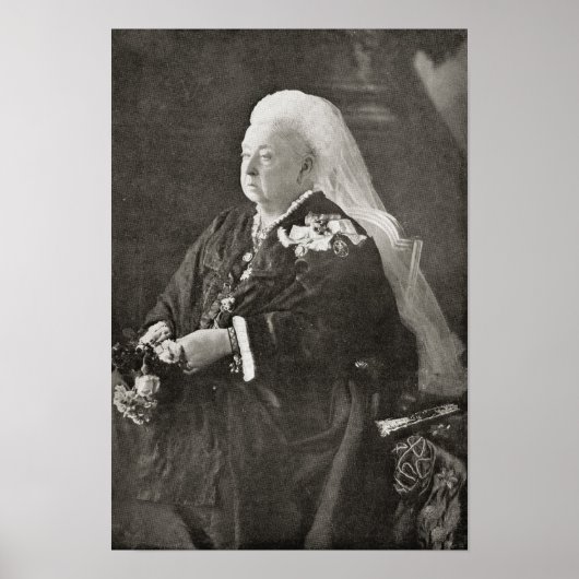 Königin Victoria c.1899 Poster (Vorne)