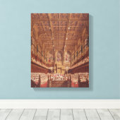 Königin Victoria im Oberhaus Leinwanddruck (Insitu (Holzboden))