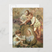 Königin Victoria - In Memoriam Postkarte (Vorne/Hinten)