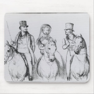 Königin Victoria, Lord Melbourne und Lord Russell Mousepad