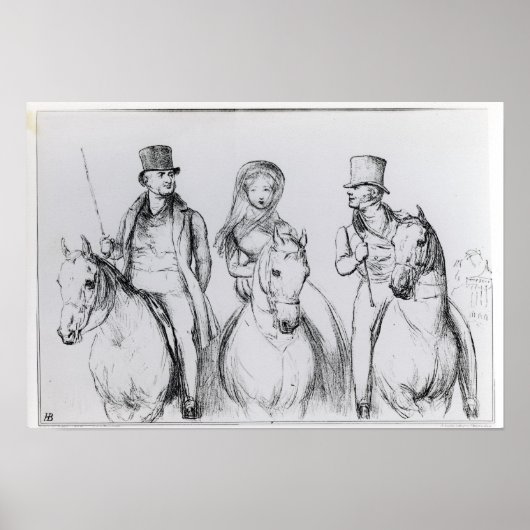 Königin Victoria, Lord Melbourne und Lord Russell Poster (Vorne)