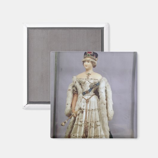 Königin Victoria-Puppe Magnet (Vorderseite/Rückseite)