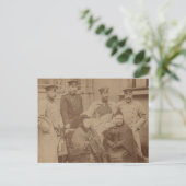 Königin Victoria, Sohn, Tochter, Kaiser Wilhelm II Postkarte (Stehend Vorderseite)