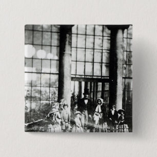 Königin Victoria u. Prinz Albert mit ihrem Button