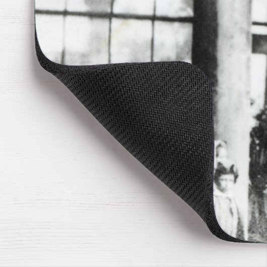 Königin Victoria u. Prinz Albert mit ihrem Mousepad (Ecke)