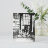 Königin Victoria u. Prinz Albert mit ihrem Postkarte (Stehend Vorderseite)