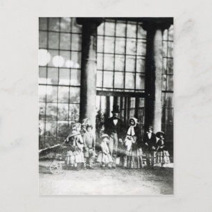 Königin Victoria u. Prinz Albert mit ihrem Postkarte