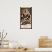Königin Victoria und Kitty Poster (Küche)