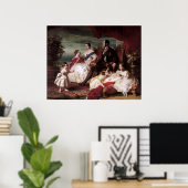 Königin Victoria und Prince Albert - Königliche Fa Poster (Heimbüro)