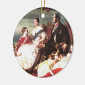 Königin Victoria und Prinz Albert Keramik Ornament (Links)