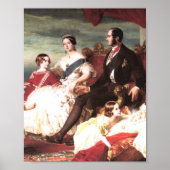 Königin Victoria und Prinz Albert Poster (Vorne)