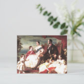 Königin Victoria und Prinz Albert Postkarte (Stehend Vorderseite)