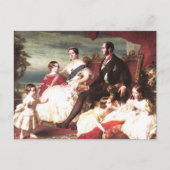 Königin Victoria und Prinz Albert Postkarte (Vorderseite)