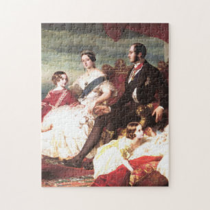 Königin Victoria und Prinz Albert Puzzle