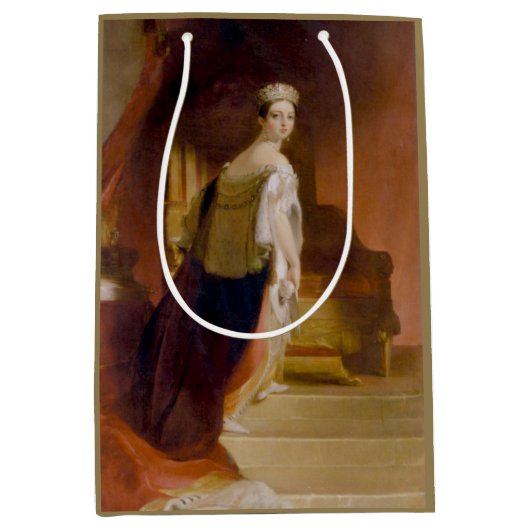 Königin Victoria (von Thomas Sully) Mittlere Geschenktüte (Vorderseite)