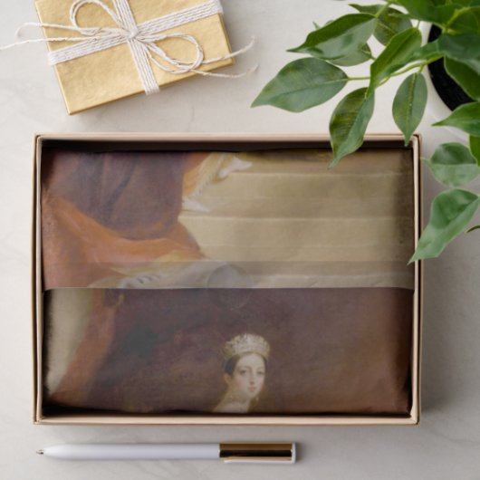 Königin Victoria (von Thomas Sully) Seidenpapier (Geschenk)