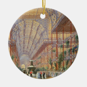 Königin Victoria, welches die Ausstellung 1862 Keramikornament