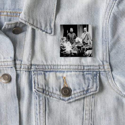 Königin Victoria, Zar Nicholas II Button (Beispiel)