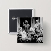 Königin Victoria, Zar Nicholas II Button (Vorne & Hinten)