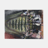 Königin Victorias Weihnachtsbaum Fußmatte (Vorderseite)