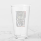 Königin Victorias Weihnachtsbaum Glas (Rückseite)